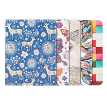 Load image into Gallery viewer, Painted Voltage Pen Slot Tablet Smart Case, For iPad 10th Gen 10.9 2022, For iPad Pro 11 2022/2021/2020/2018 / Air 10.9 2022/2020