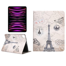 Load image into Gallery viewer, Painted Voltage Pen Slot Tablet Smart Case, For iPad 10th Gen 10.9 2022, For iPad Pro 11 2022/2021/2020/2018 / Air 10.9 2022/2020