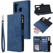 Load image into Gallery viewer, Multifunctional Horizontal Flip Leather Case, with Card Slot &amp; Holder &amp; Zipper Wallet &amp; Photo Frame, For Samsung Galaxy A21, For Samsung Galaxy A41, For Samsung Galaxy A70S, For Samsung Galaxy Note10 Lite, For OnePlus 8, For OnePlus 8 Pro, For Huawei P...