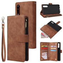Load image into Gallery viewer, Multifunctional Horizontal Flip Leather Case, with Card Slot &amp; Holder &amp; Zipper Wallet &amp; Photo Frame, For Samsung Galaxy A21, For Samsung Galaxy A41, For Samsung Galaxy A70S, For Samsung Galaxy Note10 Lite, For OnePlus 8, For OnePlus 8 Pro, For Huawei P...