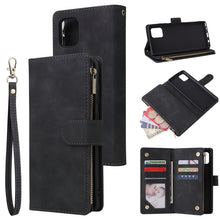Load image into Gallery viewer, Multifunctional Horizontal Flip Leather Case, with Card Slot &amp; Holder &amp; Zipper Wallet &amp; Photo Frame, For Samsung Galaxy A21, For Samsung Galaxy A41, For Samsung Galaxy A70S, For Samsung Galaxy Note10 Lite, For OnePlus 8, For OnePlus 8 Pro, For Huawei P...