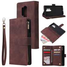 Load image into Gallery viewer, Multifunctional Horizontal Flip Leather Case, with Card Slot &amp; Holder &amp; Zipper Wallet &amp; Photo Frame, For Samsung Galaxy A21, For Samsung Galaxy A41, For Samsung Galaxy A70S, For Samsung Galaxy Note10 Lite, For OnePlus 8, For OnePlus 8 Pro, For Huawei P...