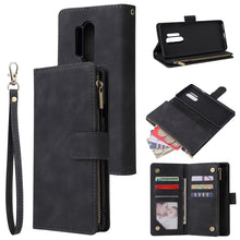 Load image into Gallery viewer, Multifunctional Horizontal Flip Leather Case, with Card Slot &amp; Holder &amp; Zipper Wallet &amp; Photo Frame, For Samsung Galaxy A21, For Samsung Galaxy A41, For Samsung Galaxy A70S, For Samsung Galaxy Note10 Lite, For OnePlus 8, For OnePlus 8 Pro, For Huawei P...