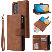 Load image into Gallery viewer, Multifunctional Horizontal Flip Leather Case, with Card Slot &amp; Holder &amp; Zipper Wallet &amp; Photo Frame, For Samsung Galaxy A21, For Samsung Galaxy A41, For Samsung Galaxy A70S, For Samsung Galaxy Note10 Lite, For OnePlus 8, For OnePlus 8 Pro, For Huawei P...