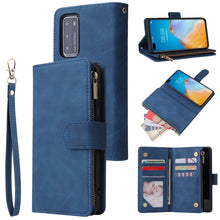 Load image into Gallery viewer, Multifunctional Horizontal Flip Leather Case, with Card Slot &amp; Holder &amp; Zipper Wallet &amp; Photo Frame, For Samsung Galaxy A21, For Samsung Galaxy A41, For Samsung Galaxy A70S, For Samsung Galaxy Note10 Lite, For OnePlus 8, For OnePlus 8 Pro, For Huawei P...
