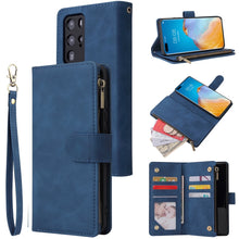 Load image into Gallery viewer, Multifunctional Horizontal Flip Leather Case, with Card Slot &amp; Holder &amp; Zipper Wallet &amp; Photo Frame, For Samsung Galaxy A21, For Samsung Galaxy A41, For Samsung Galaxy A70S, For Samsung Galaxy Note10 Lite, For OnePlus 8, For OnePlus 8 Pro, For Huawei P...