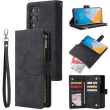 Load image into Gallery viewer, Multifunctional Horizontal Flip Leather Case, with Card Slot &amp; Holder &amp; Zipper Wallet &amp; Photo Frame, For Samsung Galaxy A21, For Samsung Galaxy A41, For Samsung Galaxy A70S, For Samsung Galaxy Note10 Lite, For OnePlus 8, For OnePlus 8 Pro, For Huawei P...
