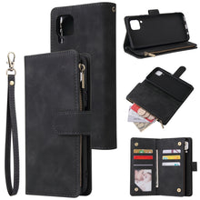 Load image into Gallery viewer, Multifunctional Horizontal Flip Leather Case, with Card Slot &amp; Holder &amp; Zipper Wallet &amp; Photo Frame, For Samsung Galaxy A21, For Samsung Galaxy A41, For Samsung Galaxy A70S, For Samsung Galaxy Note10 Lite, For OnePlus 8, For OnePlus 8 Pro, For Huawei P...