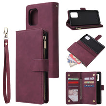 Load image into Gallery viewer, Multifunctional Horizontal Flip Leather Case, with Card Slot &amp; Holder &amp; Zipper Wallet &amp; Photo Frame, For Samsung Galaxy S10 Lite, For Samsung Galaxy S20+, For Galaxy S20+, For Samsung Galaxy S20 Ultra, For Galaxy S20 Ultra, For Samsung Galaxy S20      ...