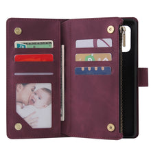 Load image into Gallery viewer, Multifunctional Horizontal Flip Leather Case, with Card Slot &amp; Holder &amp; Zipper Wallet &amp; Photo Frame, For Samsung Galaxy S10 Lite, For Samsung Galaxy S20+, For Galaxy S20+, For Samsung Galaxy S20 Ultra, For Galaxy S20 Ultra, For Samsung Galaxy S20      ...