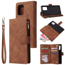 Load image into Gallery viewer, Multifunctional Horizontal Flip Leather Case, with Card Slot &amp; Holder &amp; Zipper Wallet &amp; Photo Frame, For Samsung Galaxy S10 Lite, For Samsung Galaxy S20+, For Galaxy S20+, For Samsung Galaxy S20 Ultra, For Galaxy S20 Ultra, For Samsung Galaxy S20      ...
