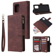 Load image into Gallery viewer, Multifunctional Horizontal Flip Leather Case, with Card Slot &amp; Holder &amp; Zipper Wallet &amp; Photo Frame, For Samsung Galaxy S10 Lite, For Samsung Galaxy S20+, For Galaxy S20+, For Samsung Galaxy S20 Ultra, For Galaxy S20 Ultra, For Samsung Galaxy S20      ...