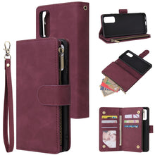Load image into Gallery viewer, Multifunctional Horizontal Flip Leather Case, with Card Slot &amp; Holder &amp; Zipper Wallet &amp; Photo Frame, For Samsung Galaxy S10 Lite, For Samsung Galaxy S20+, For Galaxy S20+, For Samsung Galaxy S20 Ultra, For Galaxy S20 Ultra, For Samsung Galaxy S20      ...