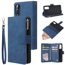 Load image into Gallery viewer, Multifunctional Horizontal Flip Leather Case, with Card Slot &amp; Holder &amp; Zipper Wallet &amp; Photo Frame, For Samsung Galaxy S10 Lite, For Samsung Galaxy S20+, For Galaxy S20+, For Samsung Galaxy S20 Ultra, For Galaxy S20 Ultra, For Samsung Galaxy S20      ...