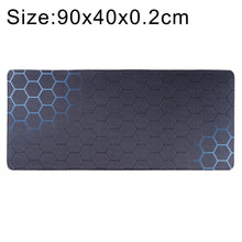 Load image into Gallery viewer, Anti-Slip Rubber Cloth Surface Game Mouse Mat Keyboard Pad, 80 x 30 x 0.2cm, 90 x 40 x 0.2cm