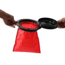 Load image into Gallery viewer, A6651-01 Universal 6 inch Round Deck Hatch Cover with Red Mesh Pocket, A6651-01