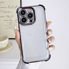 Load image into Gallery viewer, Electroplating Four-corner Shockproof Space Phone Case, For iPhone 11 Pro