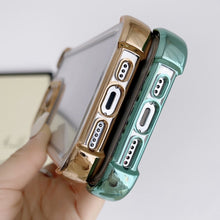 Load image into Gallery viewer, Electroplating Four-corner Shockproof Space Phone Case, For iPhone 11 Pro