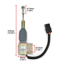 Load image into Gallery viewer, For Cummins / Hyundai Eengine Shutdown Solenoid Valve SA-4756-24 3932530, SA-4756-24
