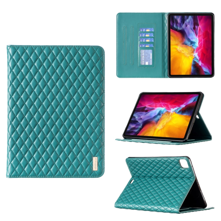Elegant Rhombic Texture Horizontal Flip Leather Tablet Case, For iPad Pro 11 2022 / 2021 / 2020, For iPad mini 6 / mini 2024, For iPad mini 5 / 4 / 3 / 2 / 1, For iPad Pro 10.5 2019 / 10.2, For iPad 8 / 7 / 6 / 5 9.7 inch