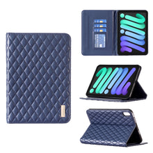 Load image into Gallery viewer, Elegant Rhombic Texture Horizontal Flip Leather Tablet Case, For iPad Pro 11 2022 / 2021 / 2020, For iPad mini 6 / mini 2024, For iPad mini 5 / 4 / 3 / 2 / 1, For iPad Pro 10.5 2019 / 10.2, For iPad 8 / 7 / 6 / 5 9.7 inch