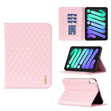 Load image into Gallery viewer, Elegant Rhombic Texture Horizontal Flip Leather Tablet Case, For iPad Pro 11 2022 / 2021 / 2020, For iPad mini 6 / mini 2024, For iPad mini 5 / 4 / 3 / 2 / 1, For iPad Pro 10.5 2019 / 10.2, For iPad 8 / 7 / 6 / 5 9.7 inch