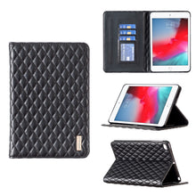 Load image into Gallery viewer, Elegant Rhombic Texture Horizontal Flip Leather Tablet Case, For iPad Pro 11 2022 / 2021 / 2020, For iPad mini 6 / mini 2024, For iPad mini 5 / 4 / 3 / 2 / 1, For iPad Pro 10.5 2019 / 10.2, For iPad 8 / 7 / 6 / 5 9.7 inch