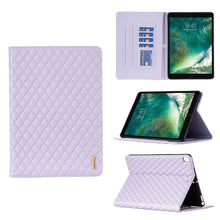 Load image into Gallery viewer, Elegant Rhombic Texture Horizontal Flip Leather Tablet Case, For iPad Pro 11 2022 / 2021 / 2020, For iPad mini 6 / mini 2024, For iPad mini 5 / 4 / 3 / 2 / 1, For iPad Pro 10.5 2019 / 10.2, For iPad 8 / 7 / 6 / 5 9.7 inch