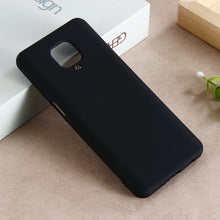 Load image into Gallery viewer, Solid Color Liquid Silicone Full Coverage Anti-fall Mobile Phone Protective Cover, For Xiaomi Redmi Note 9 Pro Max