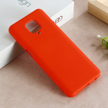 Load image into Gallery viewer, Solid Color Liquid Silicone Full Coverage Anti-fall Mobile Phone Protective Cover, For Xiaomi Redmi Note 9 Pro Max