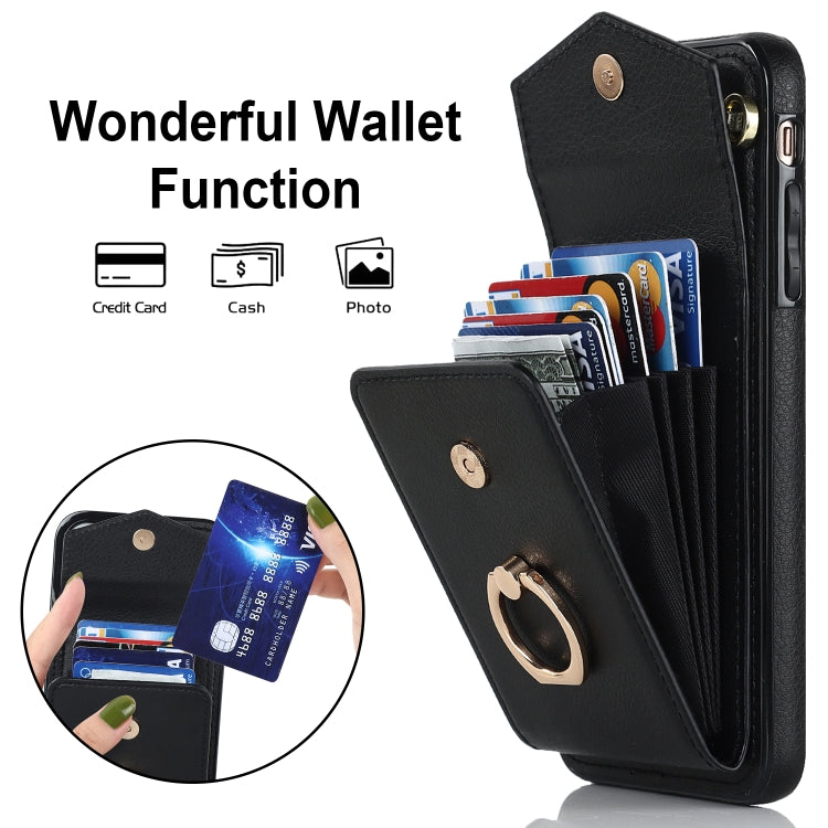 Ring Holder RFID Card Slot Phone Case, For iPhone XR, For iPhone XS Max, For Samsung Galaxy A33 5G, For Samsung Galaxy A51 5G, For Samsung Galaxy A53 5G, For Samsung Galaxy A71 5G, For Samsung Galaxy S20, For Samsung Galaxy S20 Ultra                   ...