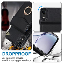 Load image into Gallery viewer, Ring Holder RFID Card Slot Phone Case, For iPhone XR, For iPhone XS Max, For Samsung Galaxy A33 5G, For Samsung Galaxy A51 5G, For Samsung Galaxy A53 5G, For Samsung Galaxy A71 5G, For Samsung Galaxy S20, For Samsung Galaxy S20 Ultra                   ...