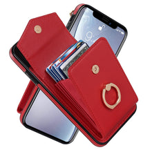 Load image into Gallery viewer, Ring Holder RFID Card Slot Phone Case, For iPhone XR, For iPhone XS Max, For Samsung Galaxy A33 5G, For Samsung Galaxy A51 5G, For Samsung Galaxy A53 5G, For Samsung Galaxy A71 5G, For Samsung Galaxy S20, For Samsung Galaxy S20 Ultra                   ...