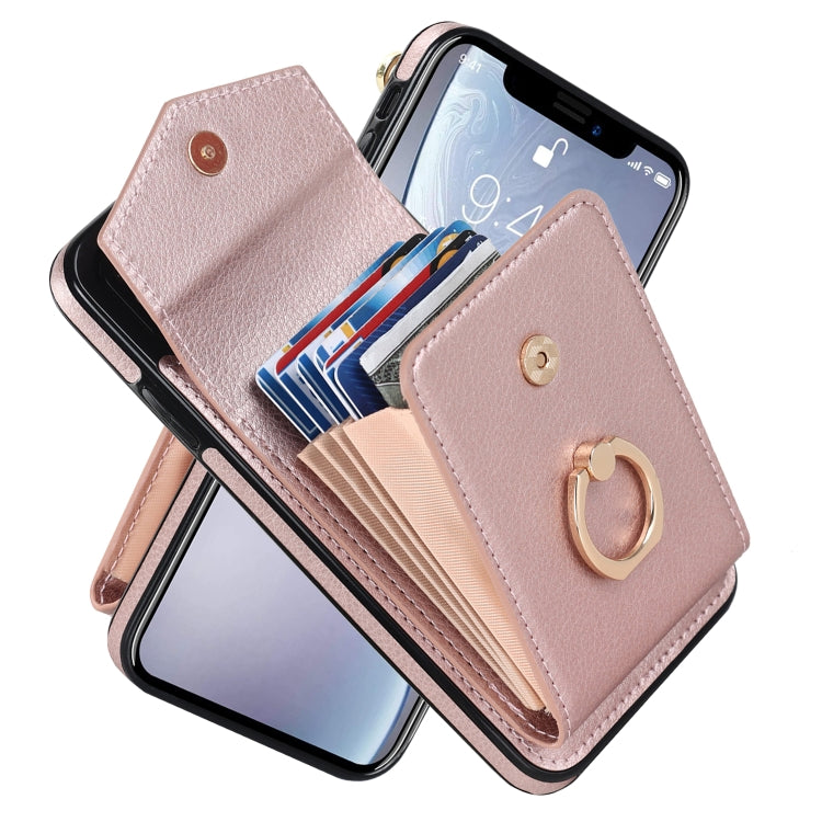 Ring Holder RFID Card Slot Phone Case, For iPhone XR, For iPhone XS Max, For Samsung Galaxy A33 5G, For Samsung Galaxy A51 5G, For Samsung Galaxy A53 5G, For Samsung Galaxy A71 5G, For Samsung Galaxy S20, For Samsung Galaxy S20 Ultra                   ...