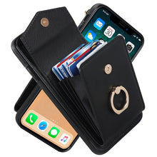 Load image into Gallery viewer, Ring Holder RFID Card Slot Phone Case, For iPhone XR, For iPhone XS Max, For Samsung Galaxy A33 5G, For Samsung Galaxy A51 5G, For Samsung Galaxy A53 5G, For Samsung Galaxy A71 5G, For Samsung Galaxy S20, For Samsung Galaxy S20 Ultra                   ...