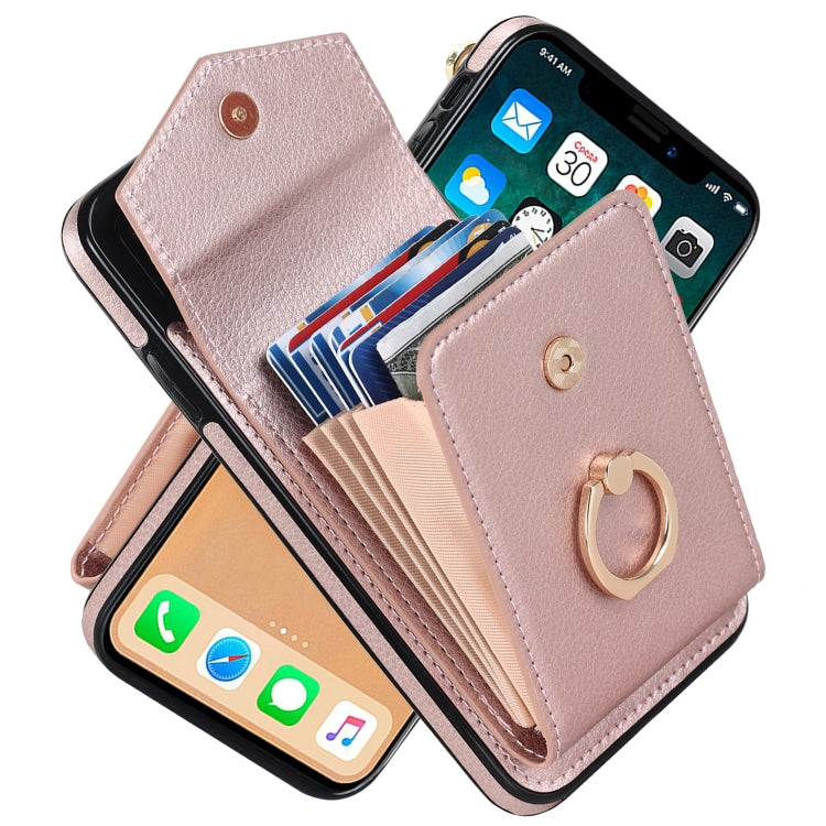 Ring Holder RFID Card Slot Phone Case, For iPhone XR, For iPhone XS Max, For Samsung Galaxy A33 5G, For Samsung Galaxy A51 5G, For Samsung Galaxy A53 5G, For Samsung Galaxy A71 5G, For Samsung Galaxy S20, For Samsung Galaxy S20 Ultra                   ...