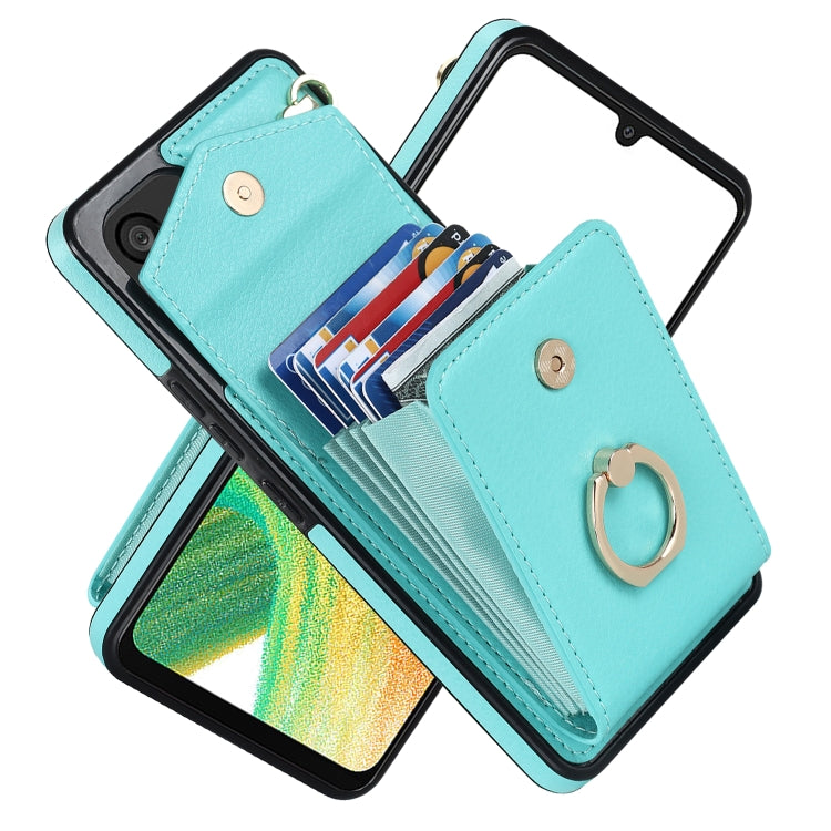Ring Holder RFID Card Slot Phone Case, For iPhone XR, For iPhone XS Max, For Samsung Galaxy A33 5G, For Samsung Galaxy A51 5G, For Samsung Galaxy A53 5G, For Samsung Galaxy A71 5G, For Samsung Galaxy S20, For Samsung Galaxy S20 Ultra                   ...