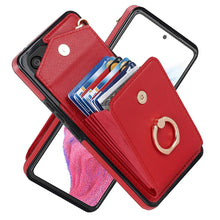 Load image into Gallery viewer, Ring Holder RFID Card Slot Phone Case, For iPhone XR, For iPhone XS Max, For Samsung Galaxy A33 5G, For Samsung Galaxy A51 5G, For Samsung Galaxy A53 5G, For Samsung Galaxy A71 5G, For Samsung Galaxy S20, For Samsung Galaxy S20 Ultra                   ...