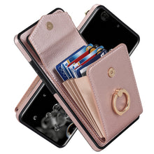 Load image into Gallery viewer, Ring Holder RFID Card Slot Phone Case, For iPhone XR, For iPhone XS Max, For Samsung Galaxy A33 5G, For Samsung Galaxy A51 5G, For Samsung Galaxy A53 5G, For Samsung Galaxy A71 5G, For Samsung Galaxy S20, For Samsung Galaxy S20 Ultra                   ...