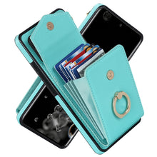 Load image into Gallery viewer, Ring Holder RFID Card Slot Phone Case, For iPhone XR, For iPhone XS Max, For Samsung Galaxy A33 5G, For Samsung Galaxy A51 5G, For Samsung Galaxy A53 5G, For Samsung Galaxy A71 5G, For Samsung Galaxy S20, For Samsung Galaxy S20 Ultra                   ...