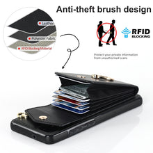 Load image into Gallery viewer, Ring Holder RFID Card Slot Phone Case, For Samsung Galaxy S20+