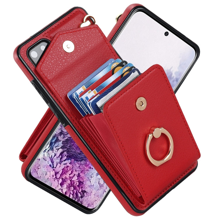 Ring Holder RFID Card Slot Phone Case, For Samsung Galaxy S20+
