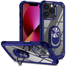 Load image into Gallery viewer, TPU + PC Lens Protection Phone Case with Ring Holder, For iPhone 11, For iPhone 11 Pro, For iPhone 11 Pro Max, For iPhone XS / X, For iPhone XS Max, For iPhone XR, For iPhone 12 / 12 Pro, For iPhone 12 Pro Max