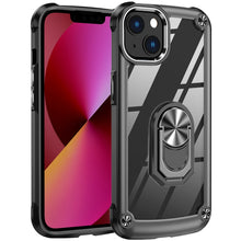 Load image into Gallery viewer, TPU + PC Lens Protection Phone Case with Ring Holder, For iPhone 11, For iPhone 11 Pro, For iPhone 11 Pro Max, For iPhone XS / X, For iPhone XS Max, For iPhone XR, For iPhone 12 / 12 Pro, For iPhone 12 Pro Max