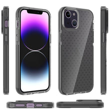 Load image into Gallery viewer, Grid Pattern Transparent TPU Phone Case, For iPhone 14, For iPhone 14 Plus, For iPhone 14 Pro, For iPhone 14 Pro Max