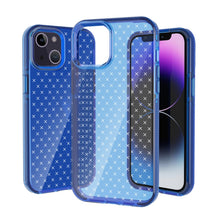 Load image into Gallery viewer, Grid Pattern Transparent TPU Phone Case, For iPhone 14, For iPhone 14 Plus, For iPhone 14 Pro, For iPhone 14 Pro Max