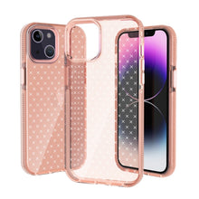 Load image into Gallery viewer, Grid Pattern Transparent TPU Phone Case, For iPhone 14, For iPhone 14 Plus, For iPhone 14 Pro, For iPhone 14 Pro Max