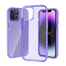 Load image into Gallery viewer, Grid Pattern Transparent TPU Phone Case, For iPhone 14, For iPhone 14 Plus, For iPhone 14 Pro, For iPhone 14 Pro Max