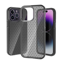 Load image into Gallery viewer, Grid Pattern Transparent TPU Phone Case, For iPhone 14, For iPhone 14 Plus, For iPhone 14 Pro, For iPhone 14 Pro Max