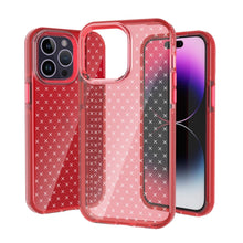 Load image into Gallery viewer, Grid Pattern Transparent TPU Phone Case, For iPhone 14, For iPhone 14 Plus, For iPhone 14 Pro, For iPhone 14 Pro Max